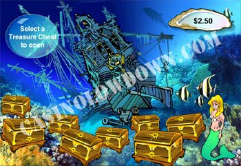 Mermaid's Quest Bonus Game Screen
