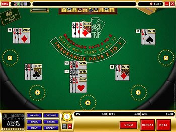 Multi- Hand Vegas Strip Blackjack