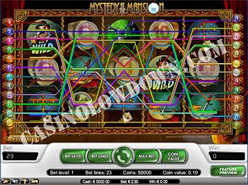 Mystery at the Mansion Bet Lines