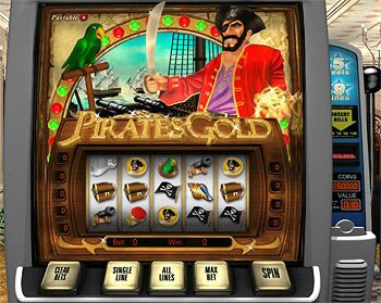 Pirate's Gold Main Screen