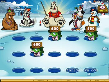 Polar Bash Bonus Screen
