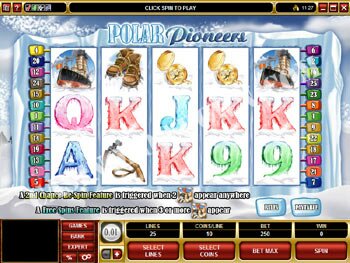 Polar Pioneers Main Screen