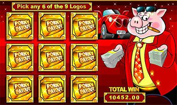Porky Payout Feature