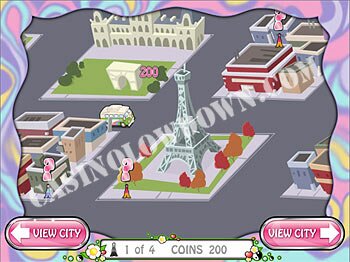 Psychedelic Sixties - Bonus round game - driving around Paris to pick up hippies