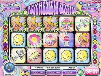 Psychedelic Sixties Win Screen