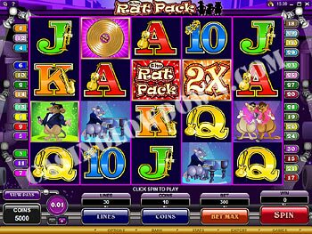 Rat Pack Main Screen