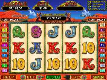 Red Sands Video Slot