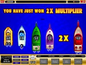 Bonus Multiplier Won Screen