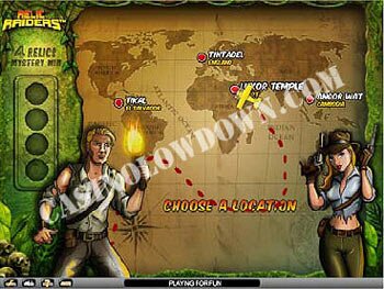 Relic Raiders Bonus Game