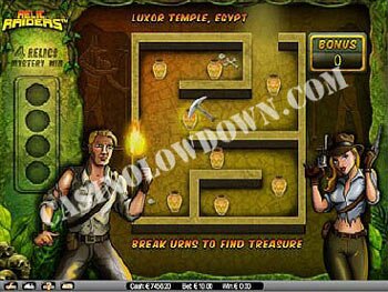 Relic Raiders Bonus Game