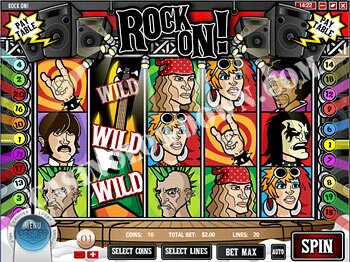 Rock On Expanding Wilds