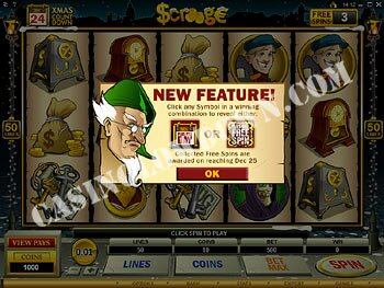 Scrooge Intro Screen