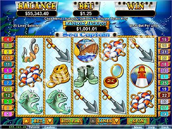 Sea Captain Main Screen
