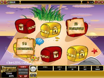 Shiver Me Feathers Bonus Screen