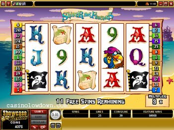 Shiver Me Feathers Free Spins