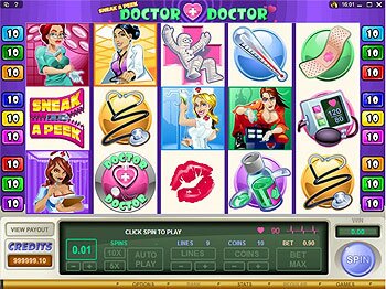 Sneak a Peak Doctor Doctor Main Screen