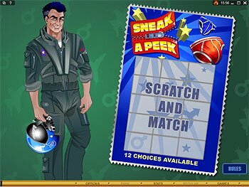Sneak a Peak Hunky Heroes Bonus Screen