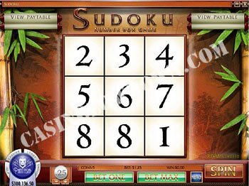 Sudoku Number Box Game