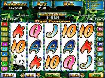 Tiger Treasures Video Slot