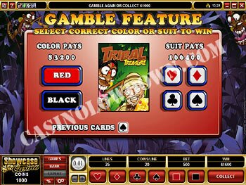 Tribal Treasure Gamble Feature