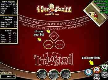 Tri Card Poker