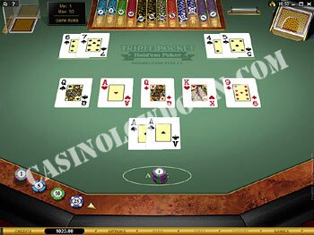 Triple Pocket Hold'em Poker