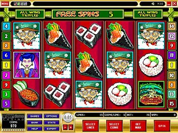 Free Spin Screen