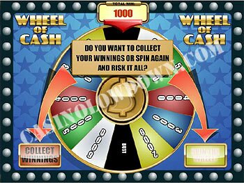 Wheel of Cash Gamble