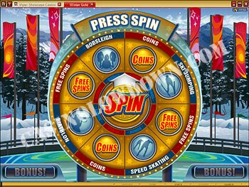 Winter Gold Spin the Wheel