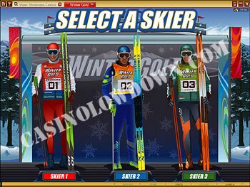 Winter Gold Select a Skier