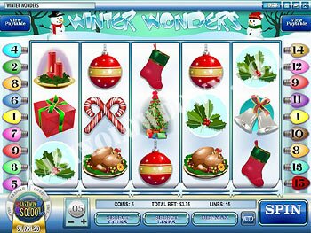Winter Wonders Main Screen